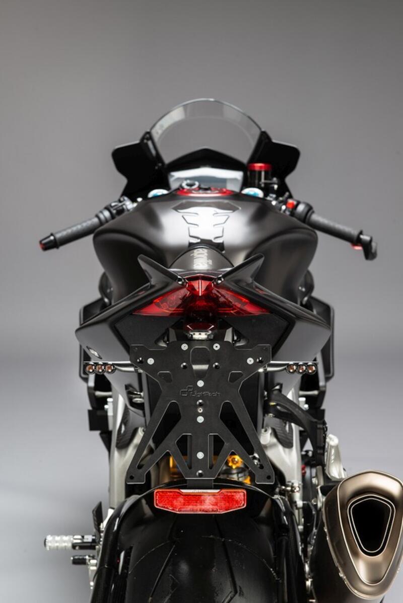 Adjustable License Plate Holder for Aprilia A1